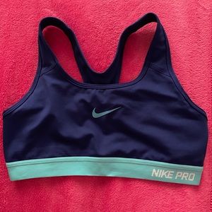NikePro Royal Blue Sports Bra